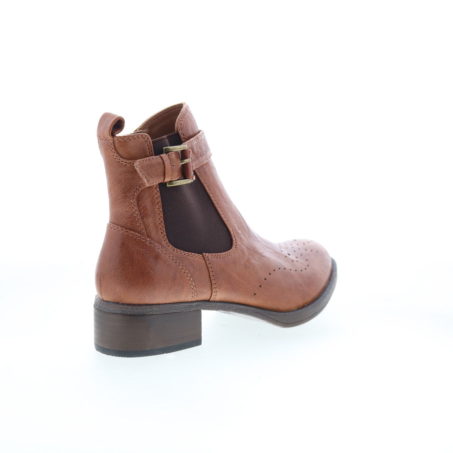 Johnston & Murphy Jeanette 78-51924 Womens Brown Leather Casual Dress Boots