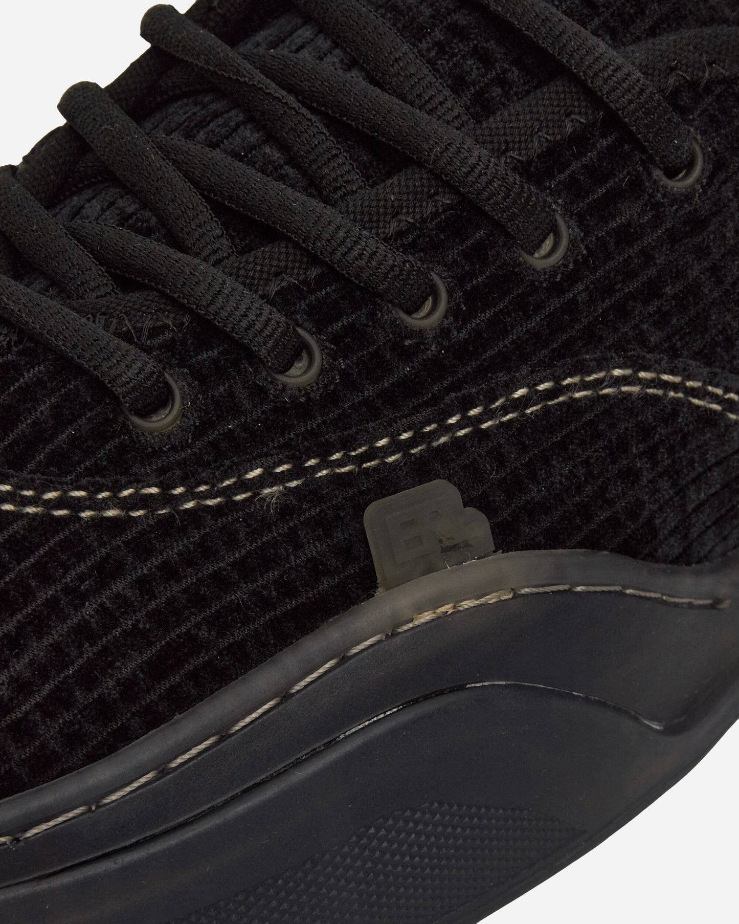 Corduroy Coupe Sneakers Dark Black