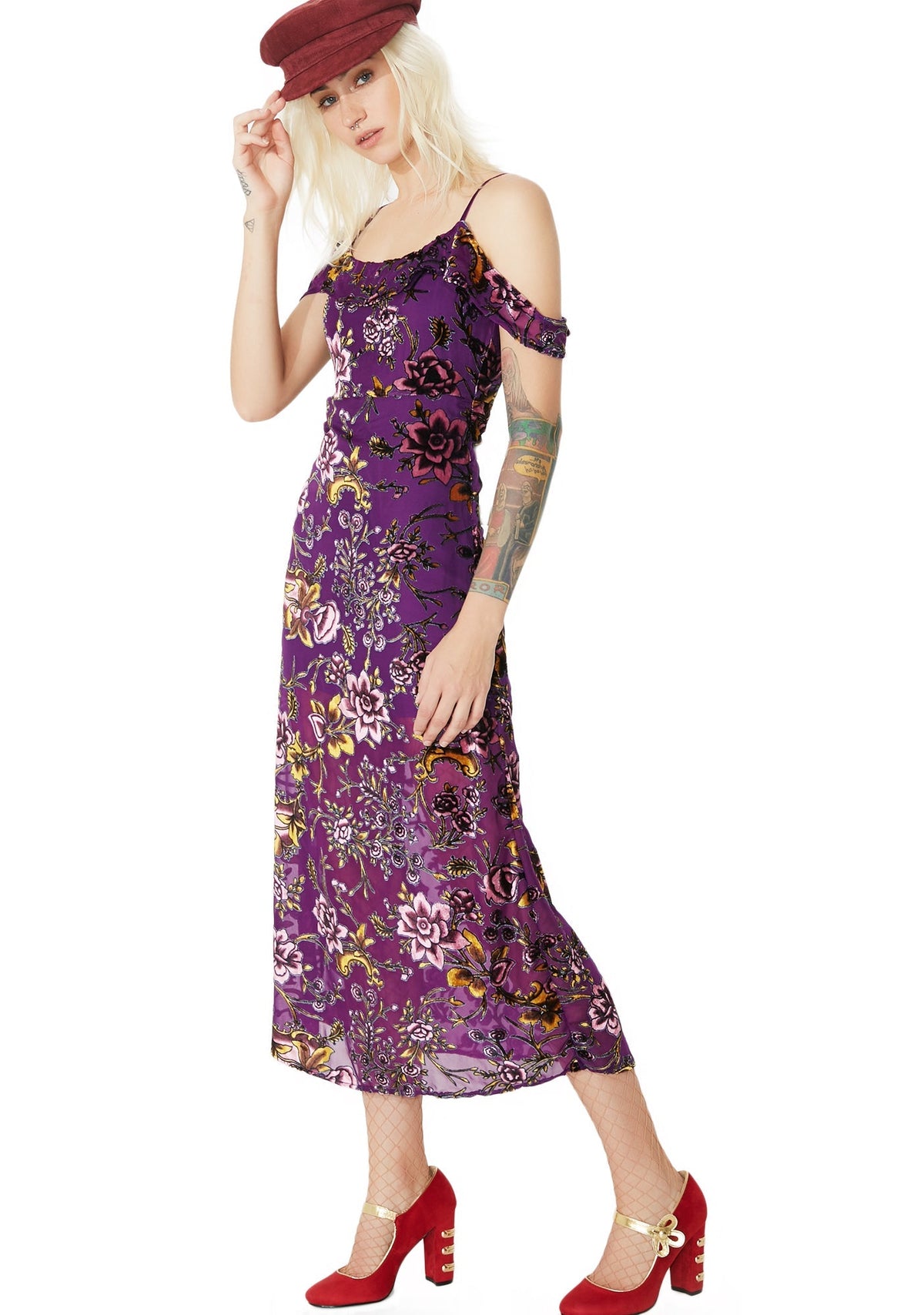 Amaryllis Cold Shoulder Dress