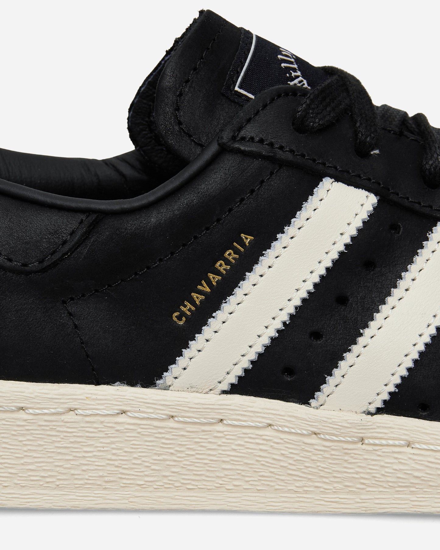 Willy Chavarria Superstar Sneakers Core Black / Cream White