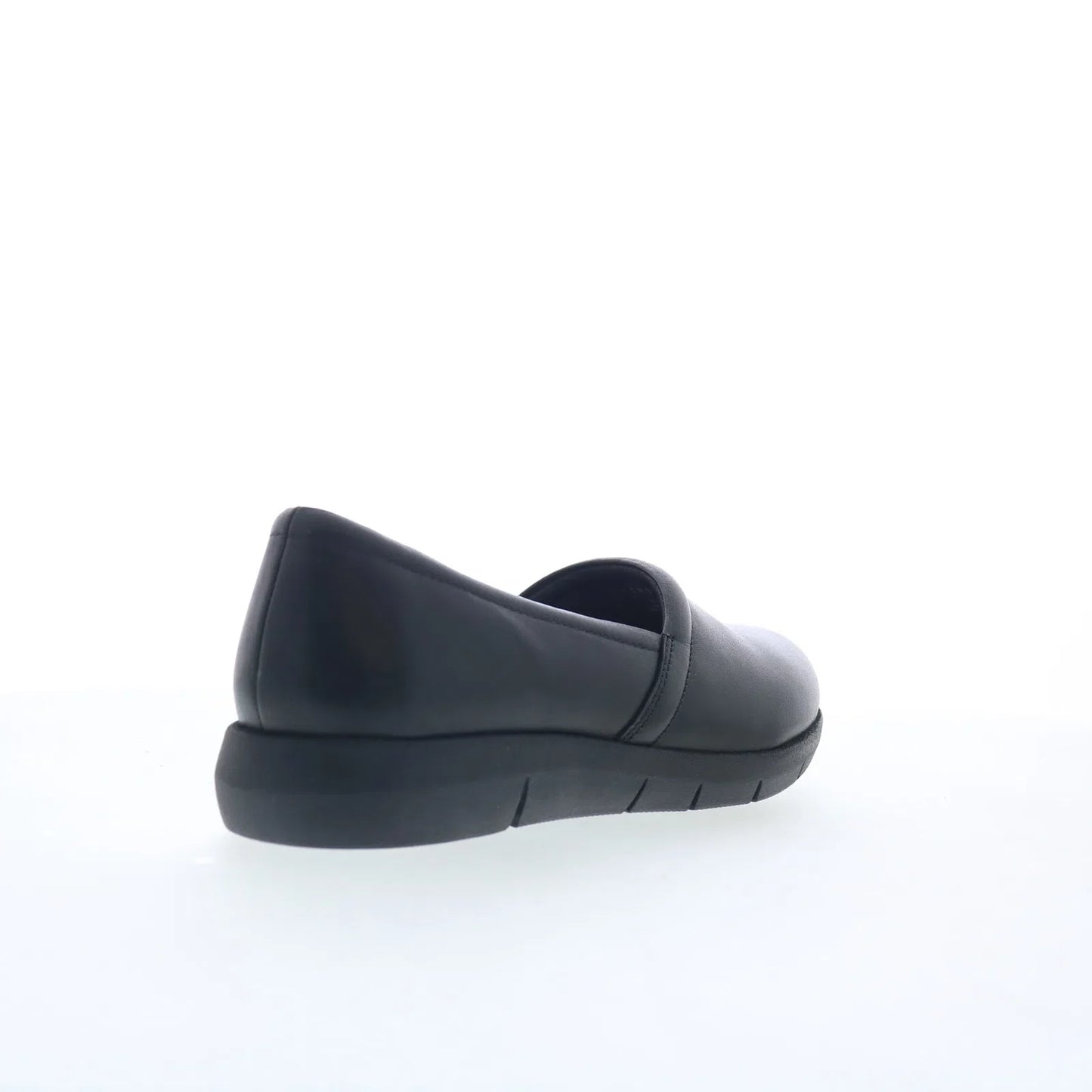 Softwalk Adora 2.0 S2316-001 Womens Black Leather Slip On Clog Flats Shoes
