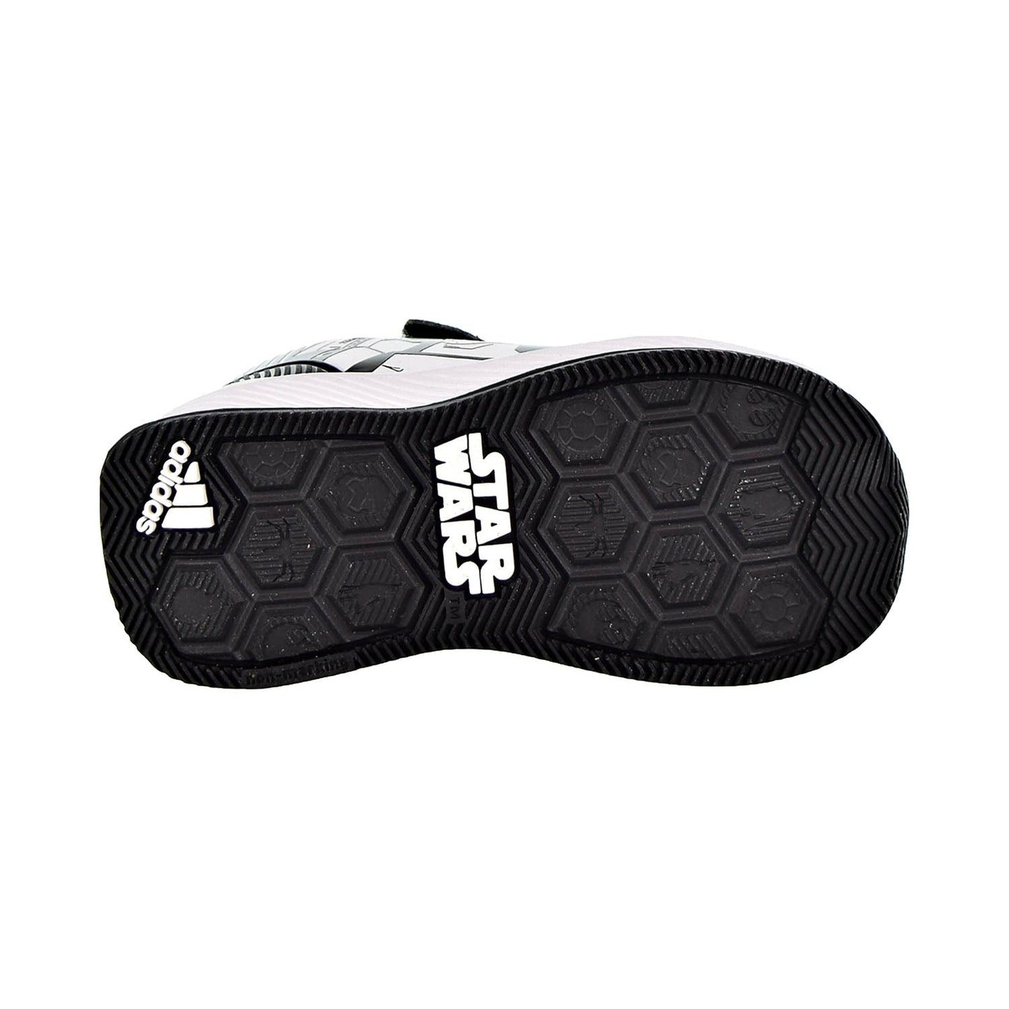 Adidas RapidaRun Star Wars Toddler Shoes Core Black/Cloud White/Scarlet