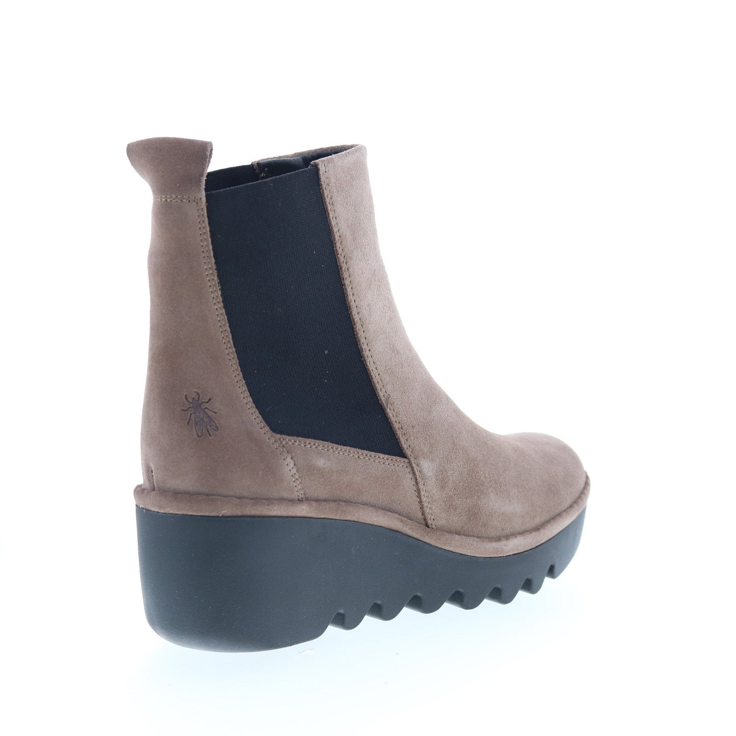 Fly London Bagu BAGU233FLY-011 Womens Gray Suede Chelsea Boots