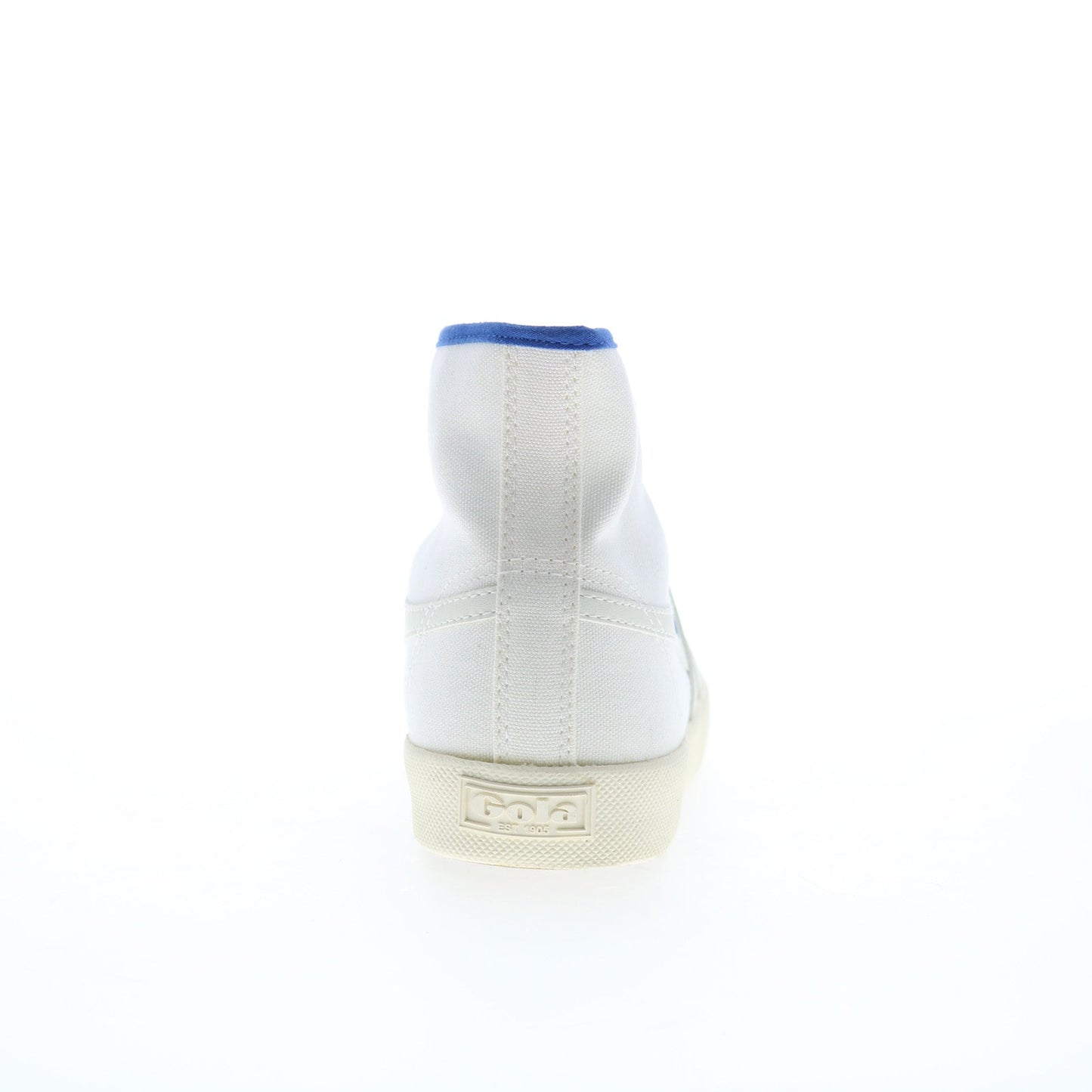 Gola Coaster Smash High CLB391 Womens White Canvas Lifestyle Sneakers Shoes