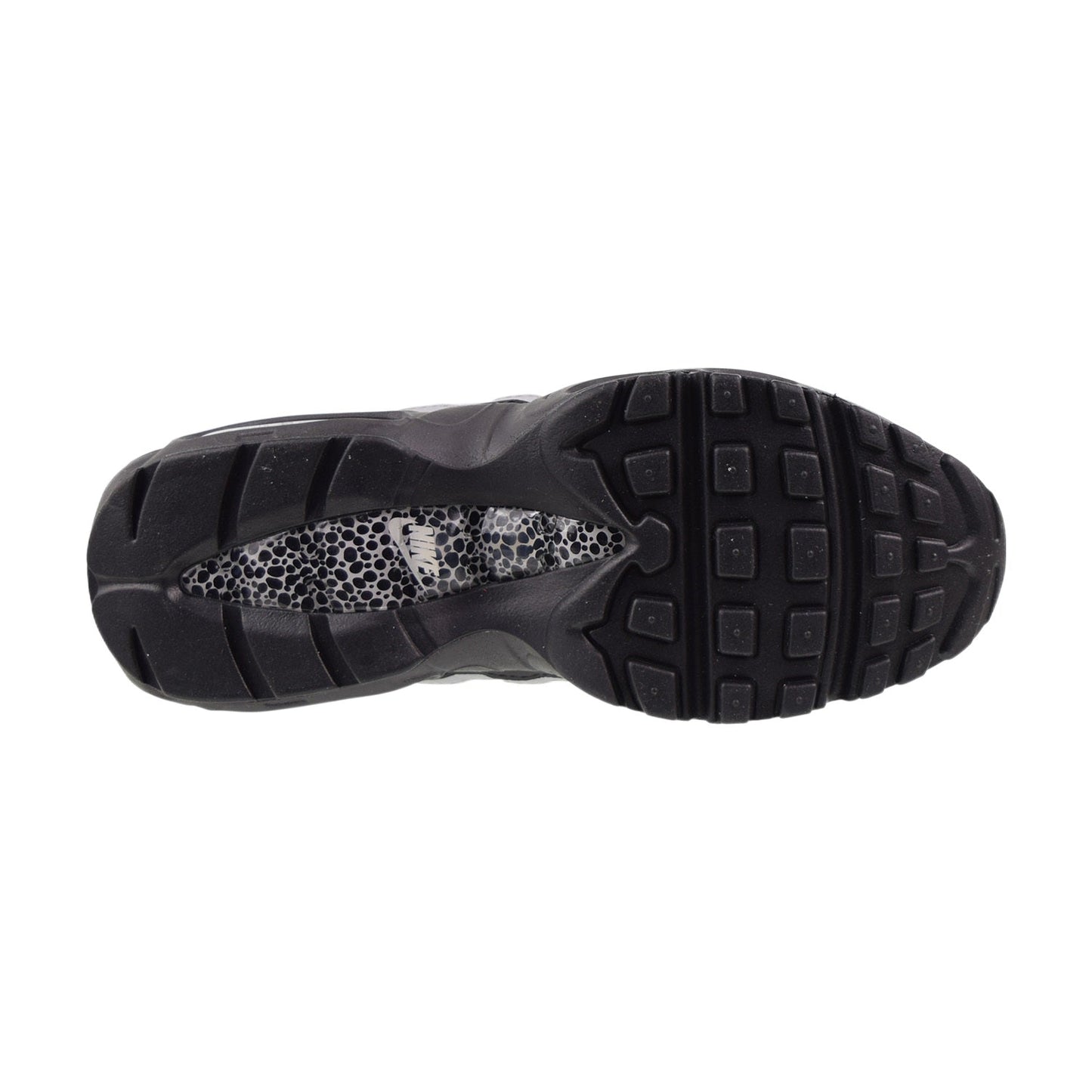 Nike Air Max 95 LX Reflective Safari Women's Shoes Light Smoke Grey-Black