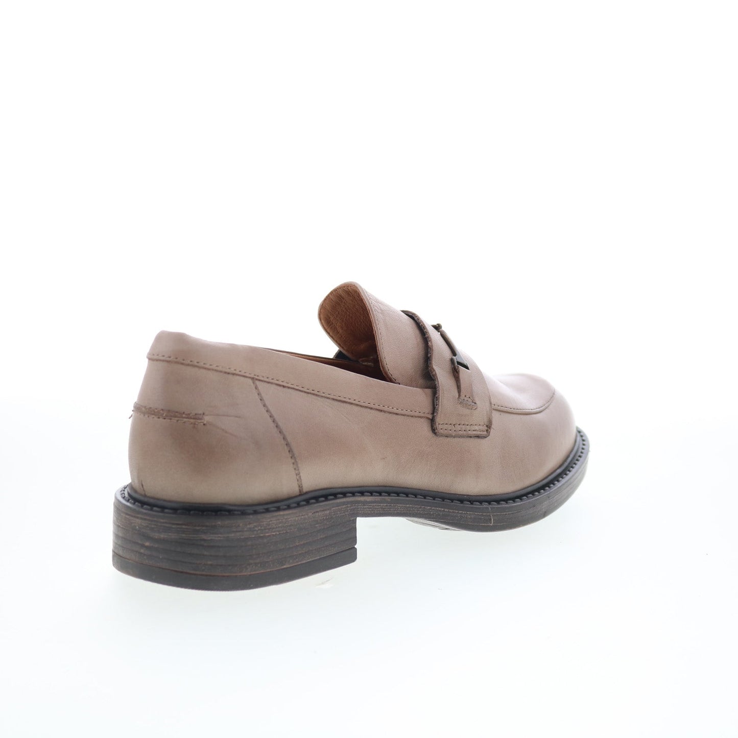 Miz Mooz Monnie Womens Beige Leather Slip On Loafers & Slip Ons Casual Shoes