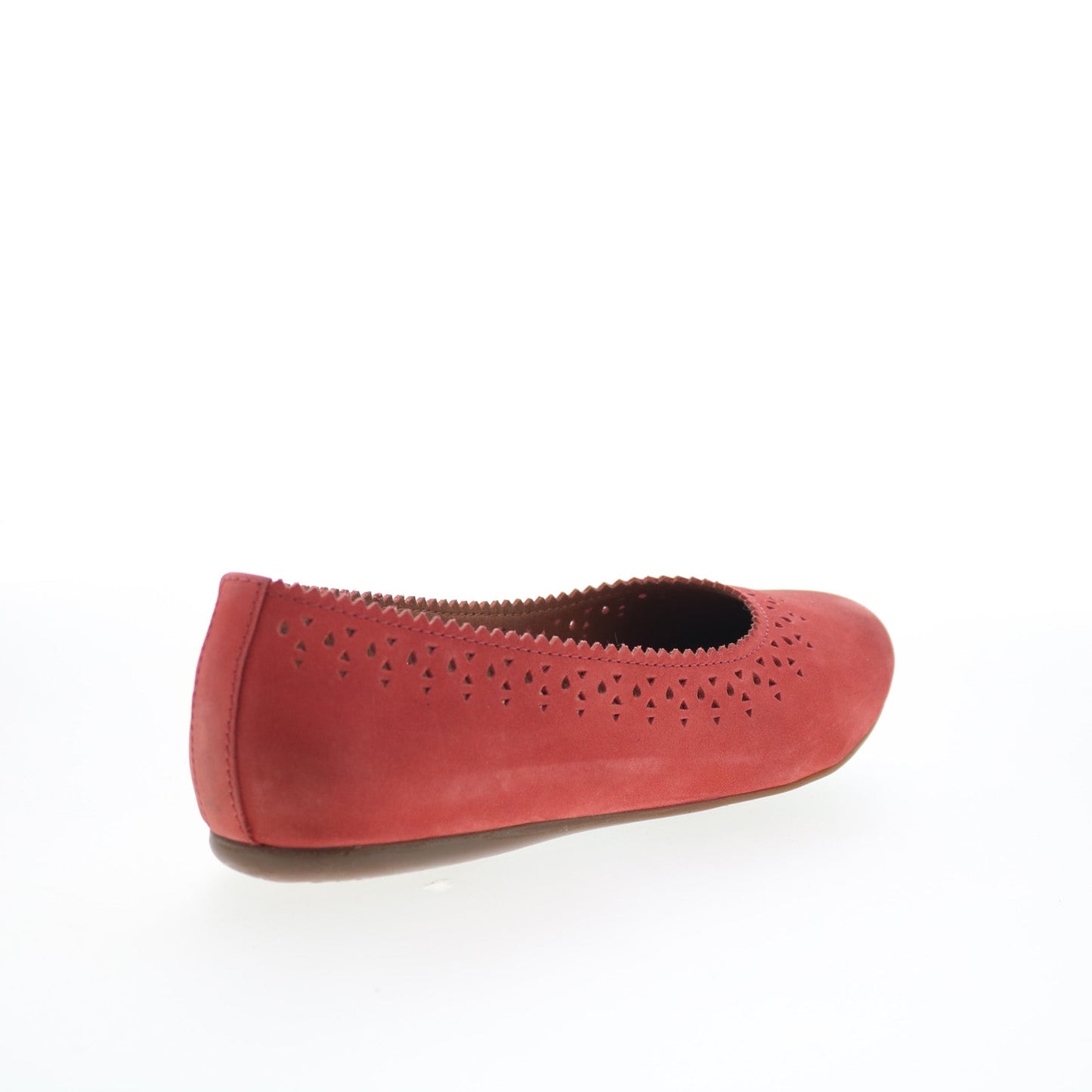 SoftWalk Selma S2228-604 Womens Red Leather Slip On Ballet Flats Shoes