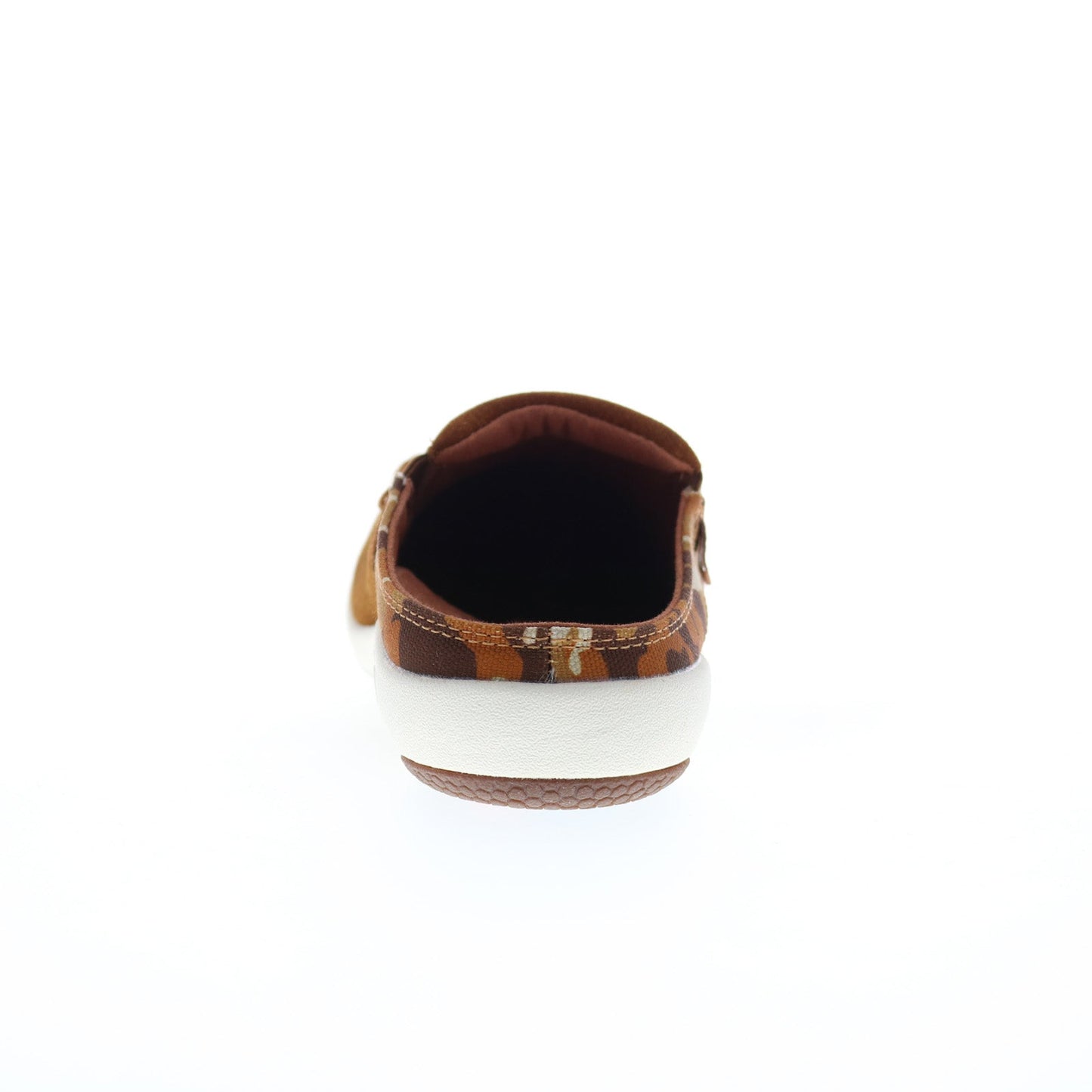 Spenco Siesta Via Slide SP1036CSH Womens Brown Suede Mule Sandals Shoes