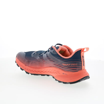 Inov-8 TrailFly Speed 001151-NYCO Womens Blue Wide Athletic Hiking Shoes