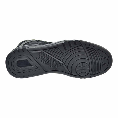 PONY M-110 Calf Hair Men's Shoes Black Mono Chrome