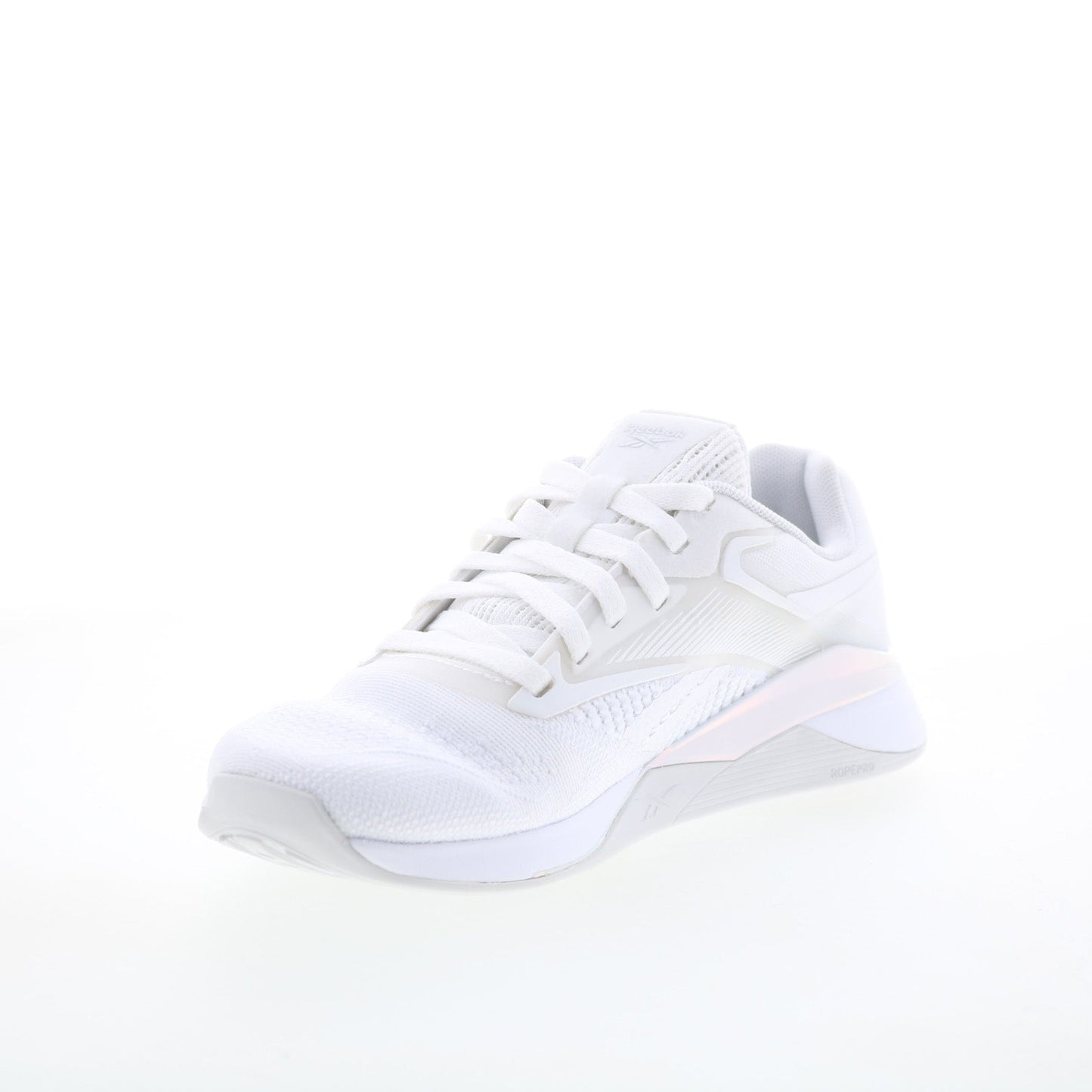 Reebok Nano X4 Womens White Mesh Lace Up Athletic Cross Training Shoes