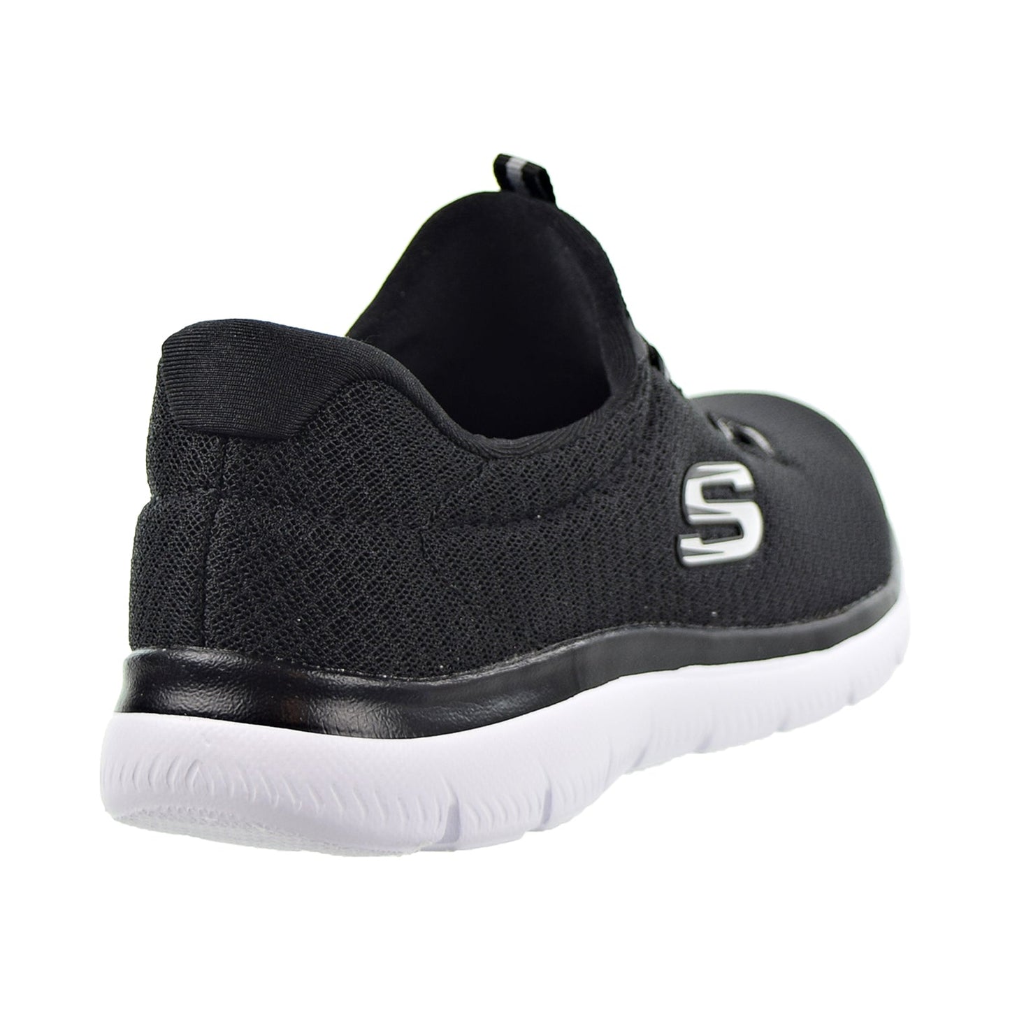 Skechers Summits Womens Shoes Black/White