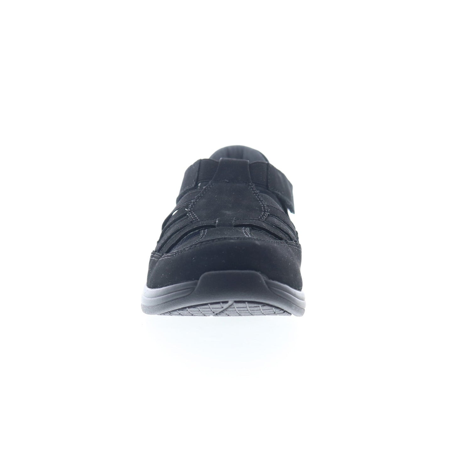Drew Maryann 14792-15 Womens Black Extra Wide Nubuck Sport Sandals Shoes