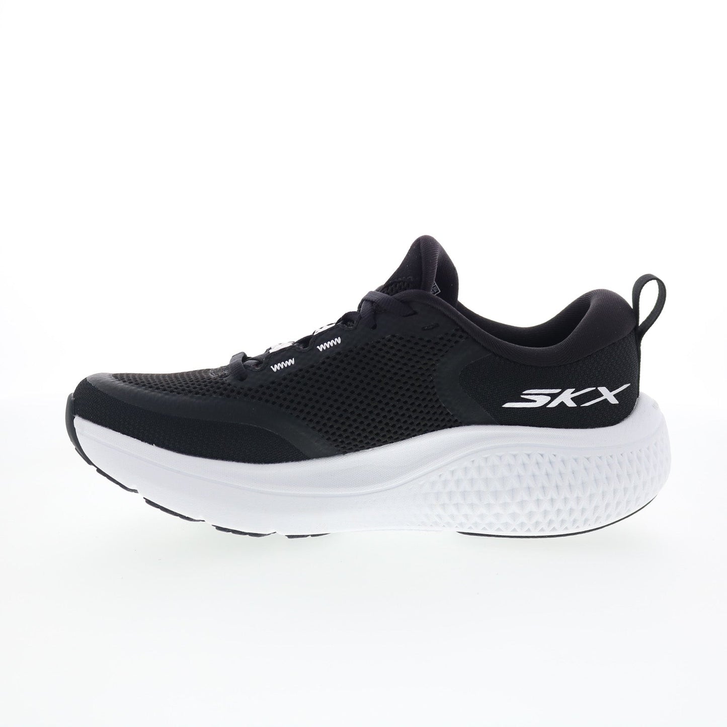 Skechers Go Run Supersonic 172086-BKW Womens Black Athletic Running Shoes