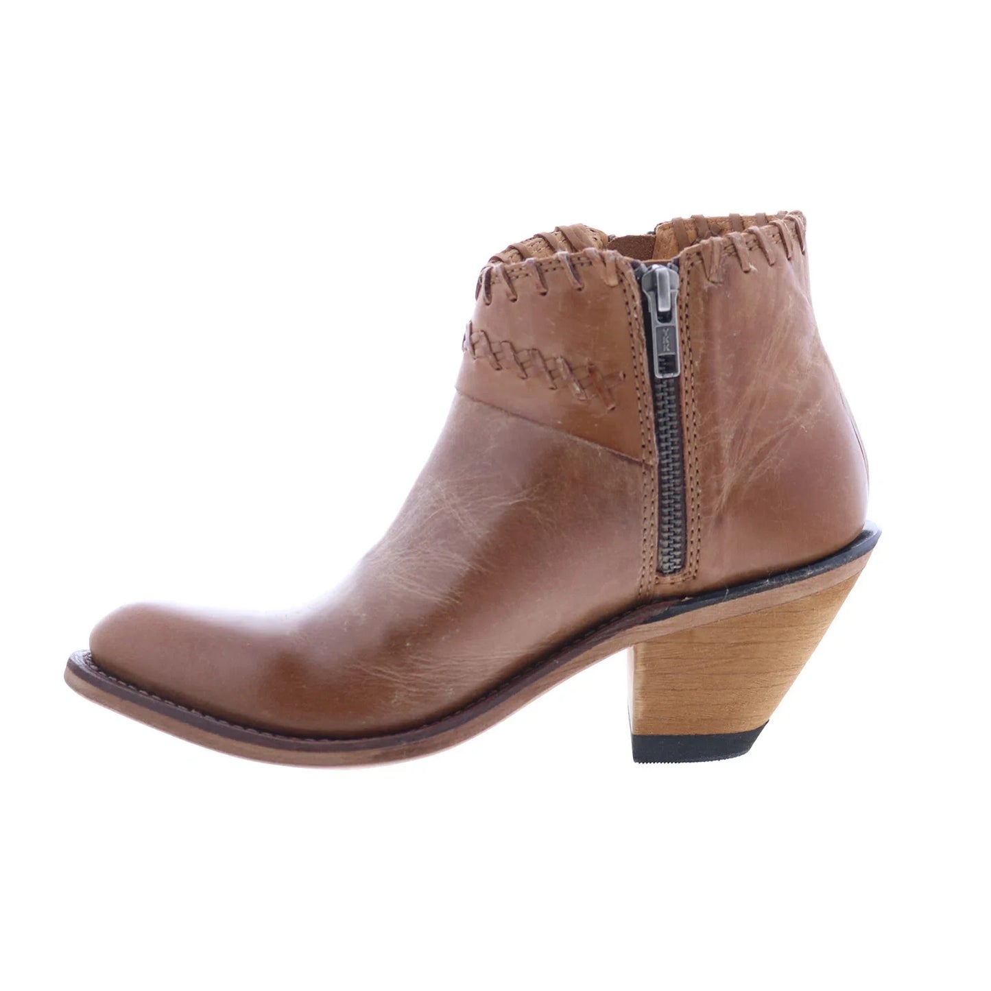 Jama Old West Leather Upper 18151 Womens Brown Leather Western Boots