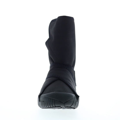 Vibram Artic Grip Waterproof 18WCG01 Womens Black Canvas Casual Dress Boots