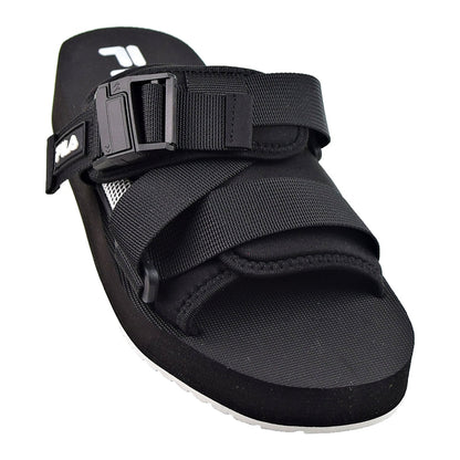 Fila Men's Sol-Slides V2 Black-White