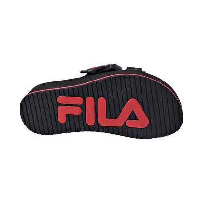 Fila Men's Sol-Slides V2 Black-Amazon-Electric Blue