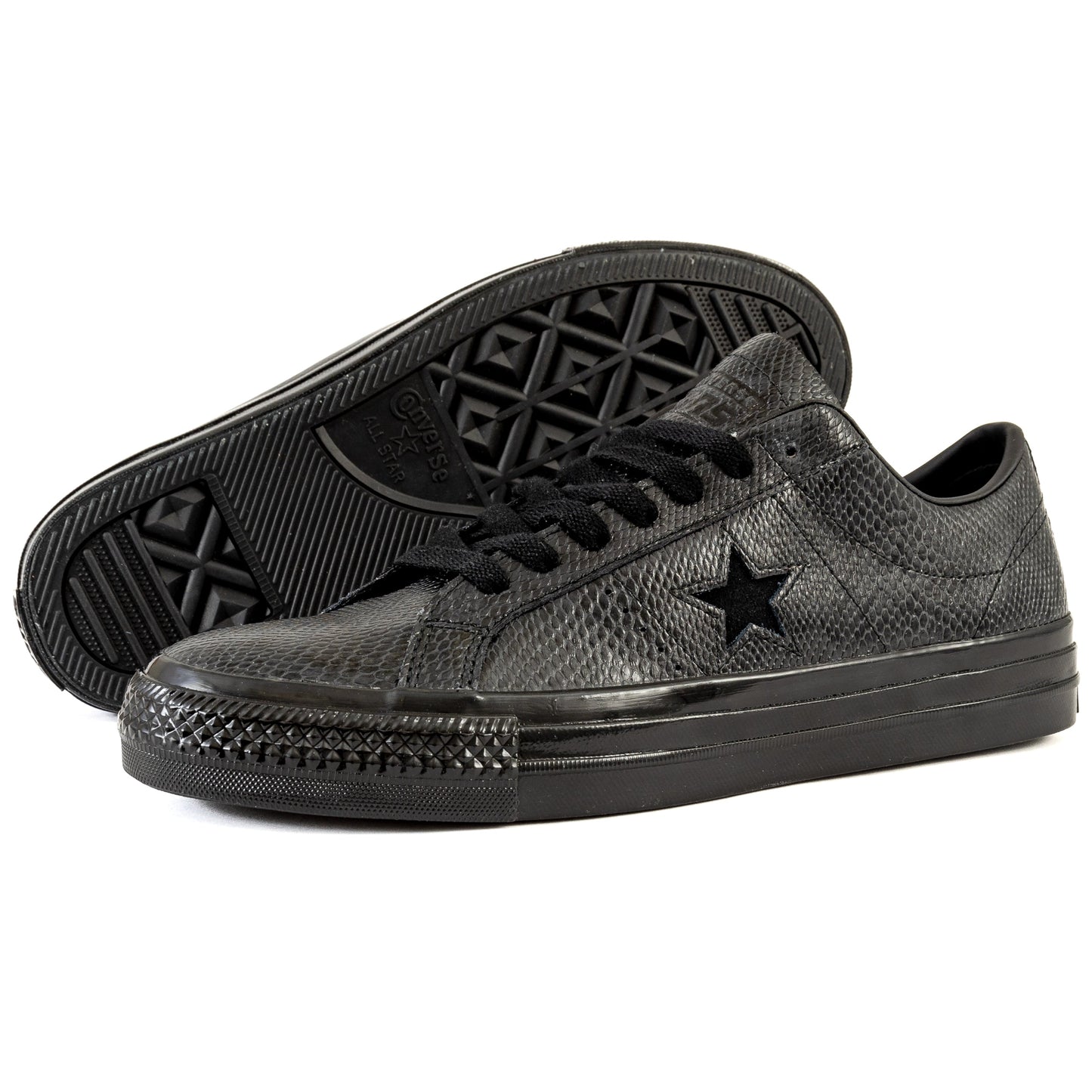 Converse Cons - One Star Pro OX (Black/Black/White) *SALE