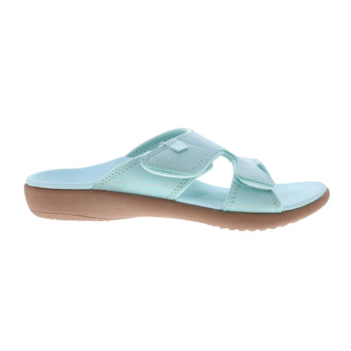 Spenco Kholo Boheme 20282 Womens Blue Synthetic Strap Slides Sandals Shoes