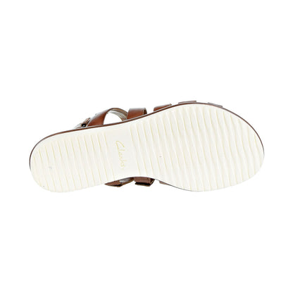 Clarks Kele Jasmine Fisherman(Wide Width) Women's Sandals Brown