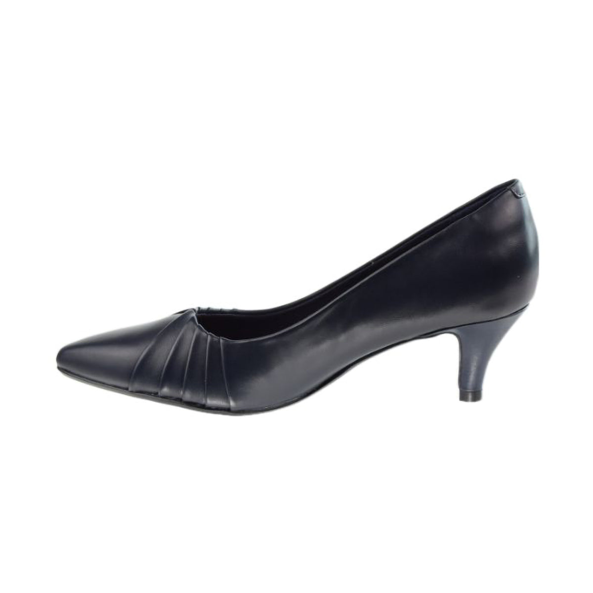 Clarks Linvale Crown Leather Women's Pump Shoes Navy