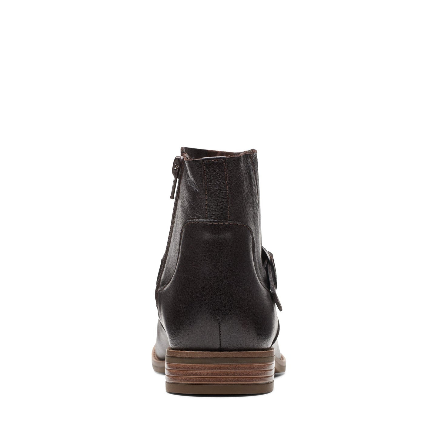 Clarks Camzin Loop 26174151 Womens Brown Leather Ankle & Booties Boots