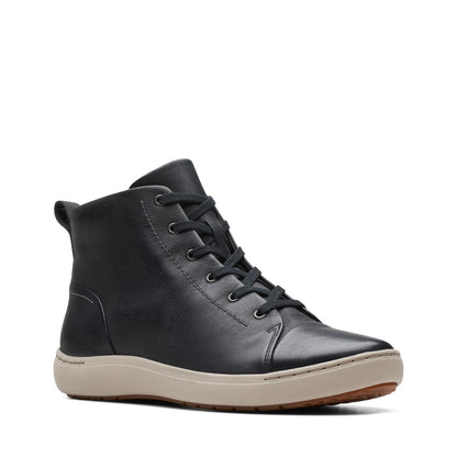 Clarks Nalle Vine 26174385 Womens Black Wide Lifestyle Sneakers Shoes