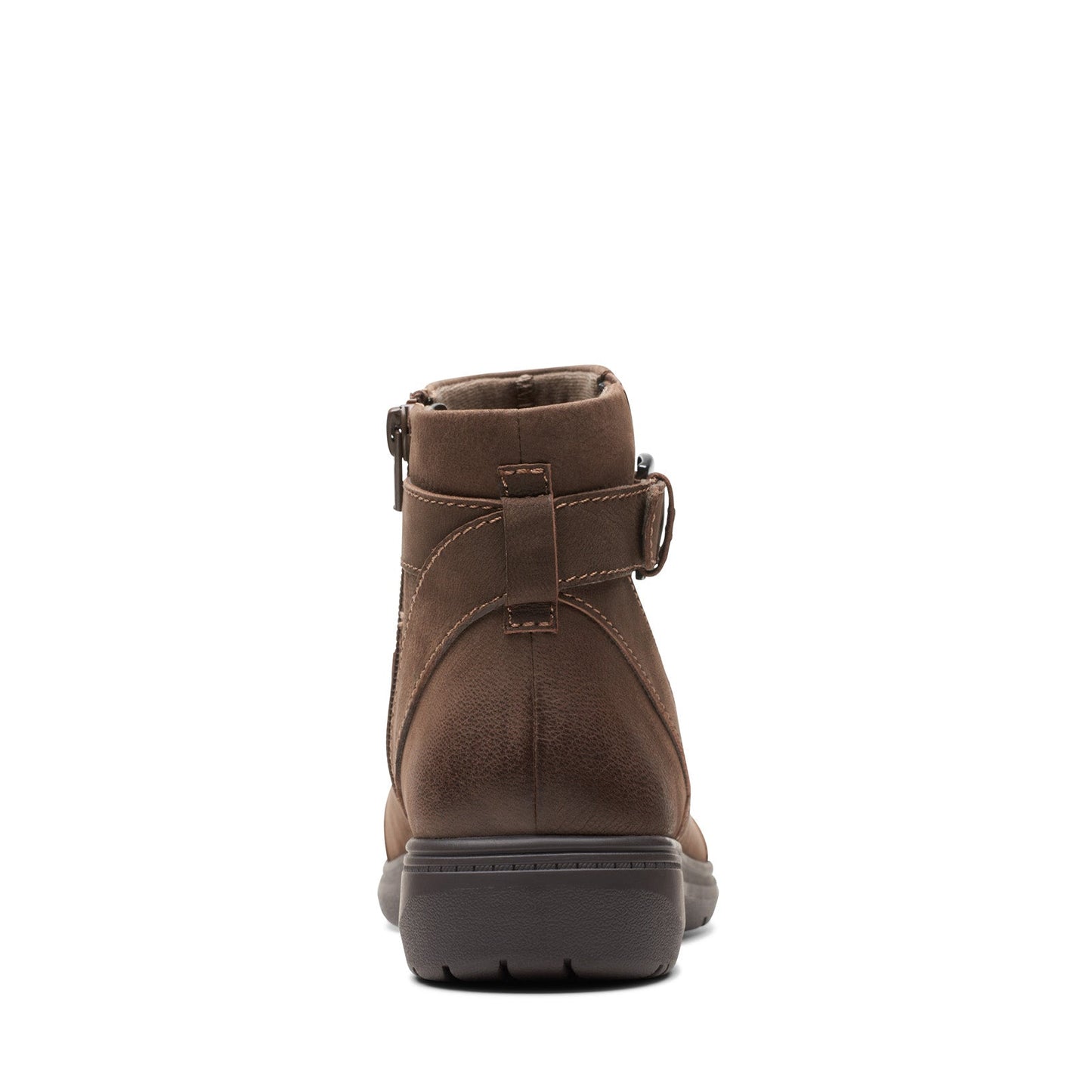 Clarks Carleigh Dalia 26175041 Womens Brown Nubuck Ankle & Booties Boots