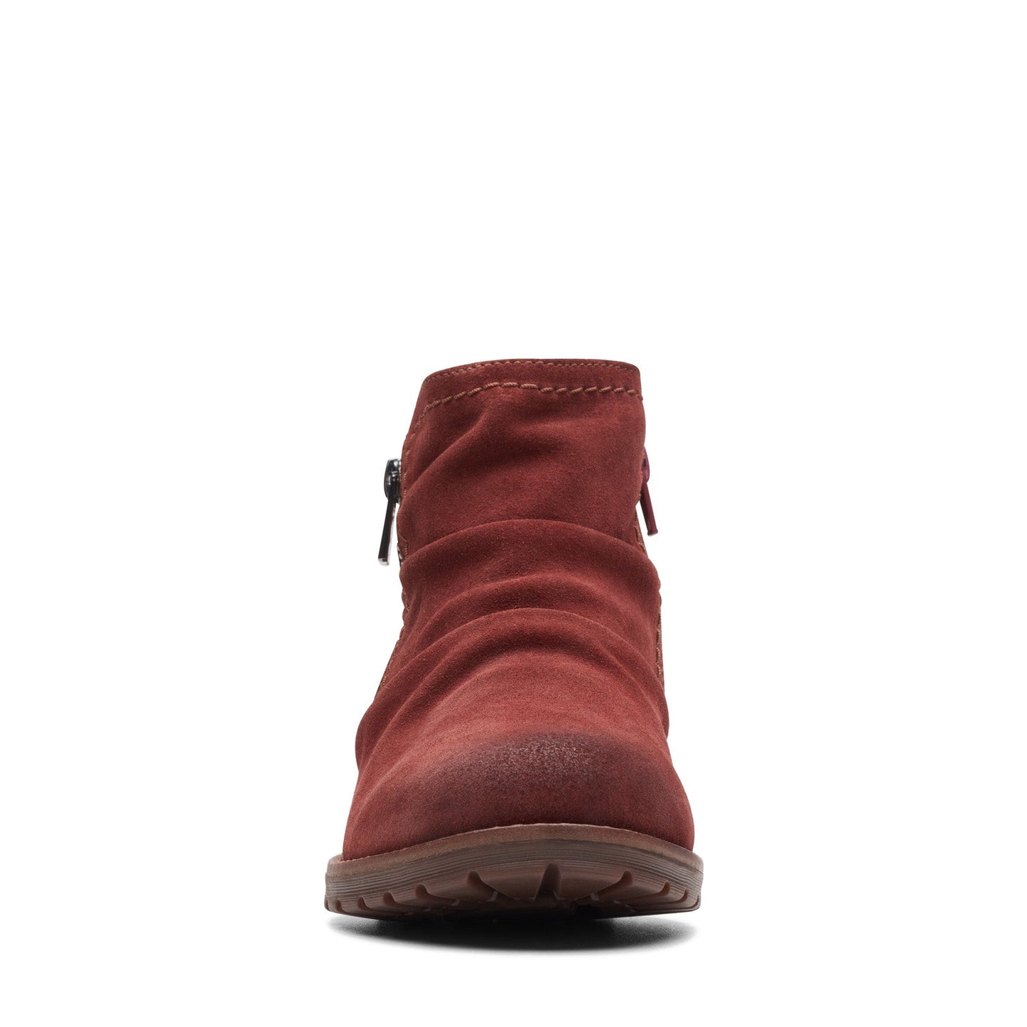 Clarks Aspra Walk WP 26175205 Womens Brown Suede Ankle & Booties Boots
