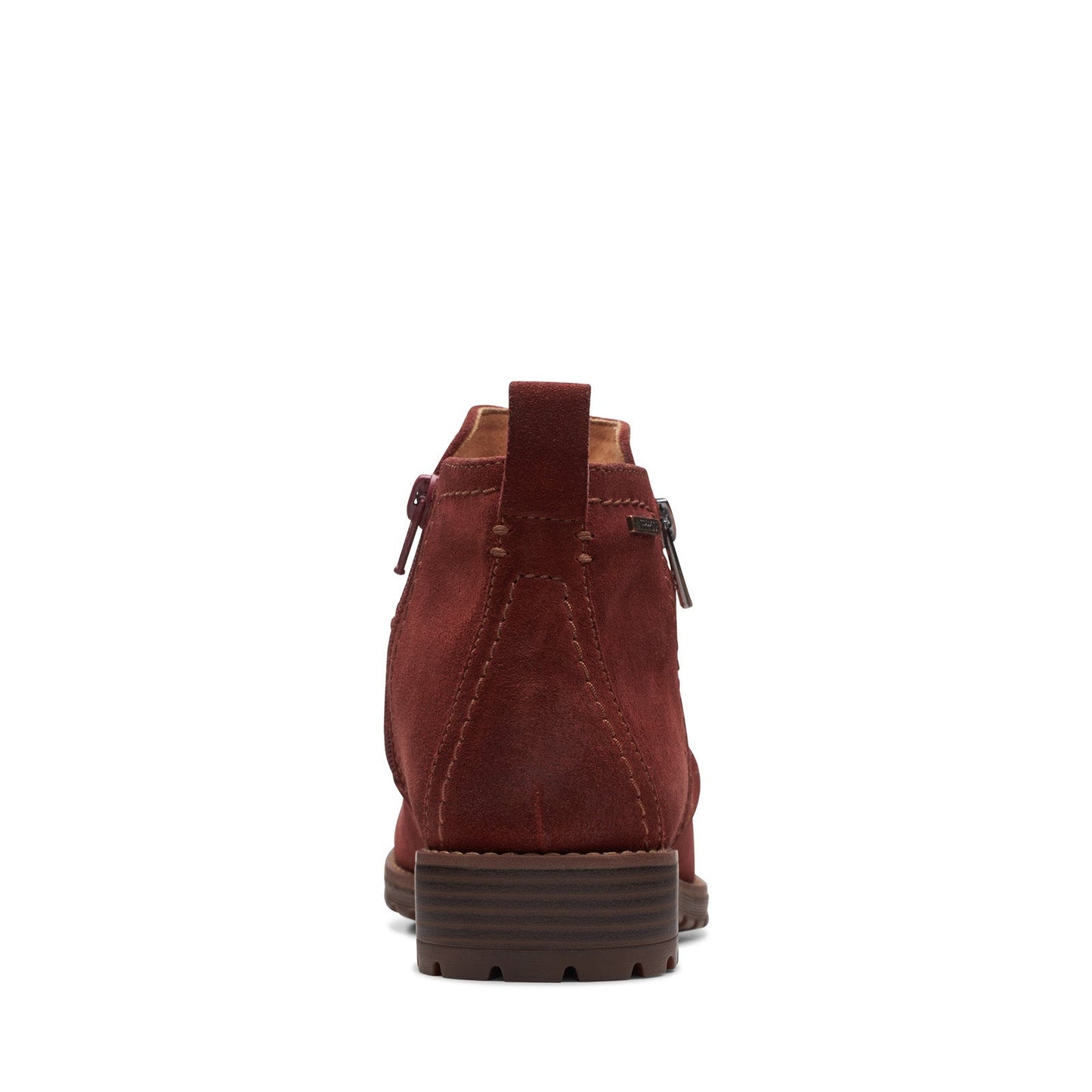 Clarks Aspra Walk WP 26175205 Womens Brown Suede Ankle & Booties Boots
