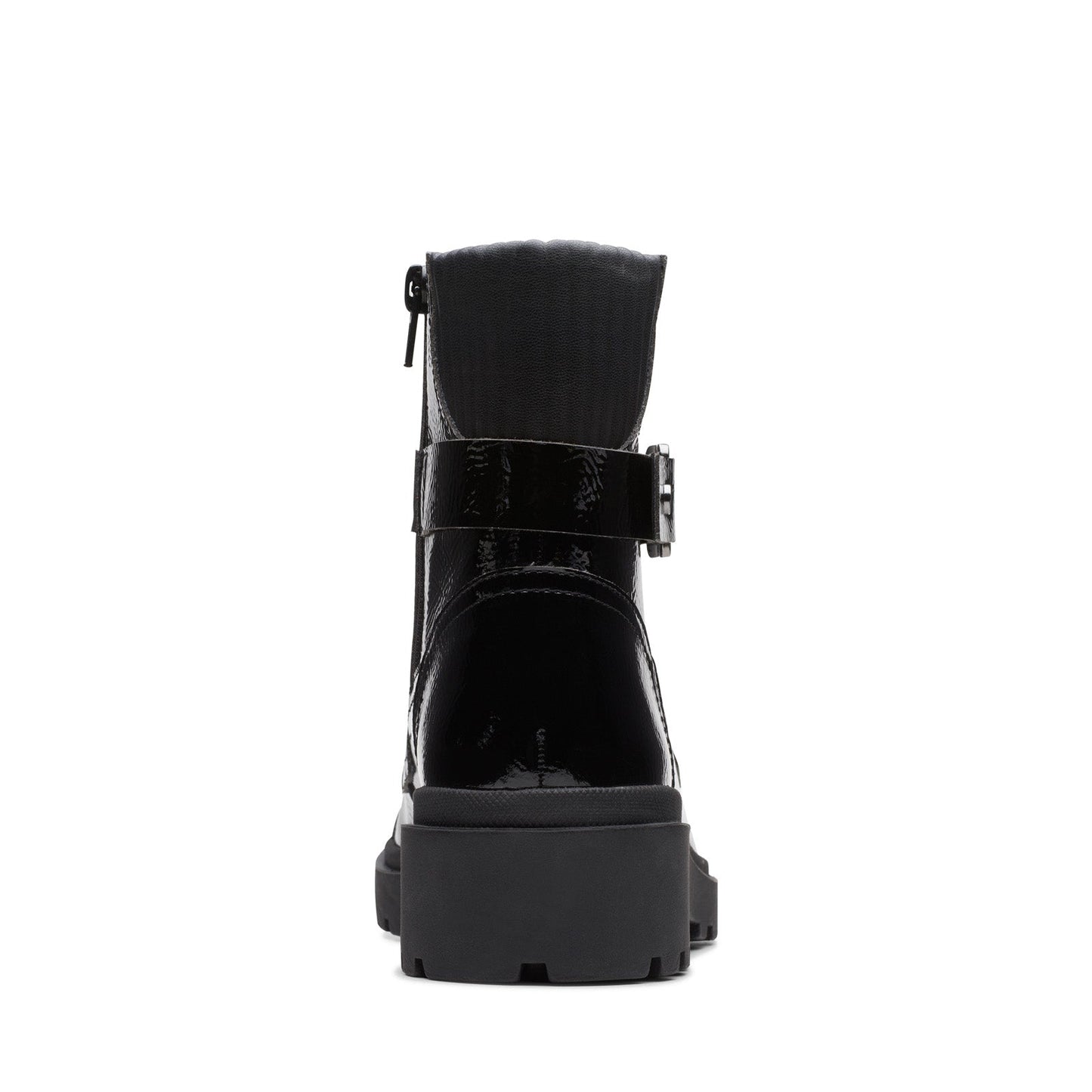 Clarks Calla Dance 26176250 Womens Black Wide Leather Casual Dress Boots