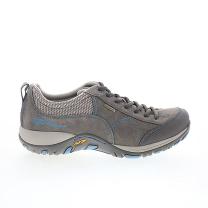Dansko Paisley 4350-241005 Womens Gray Suede Lifetsyle Sneakers Shoes