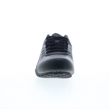 Fila Memory Elleray 5 Slip Resistant Womens Black Wide Athletic Work Shoes