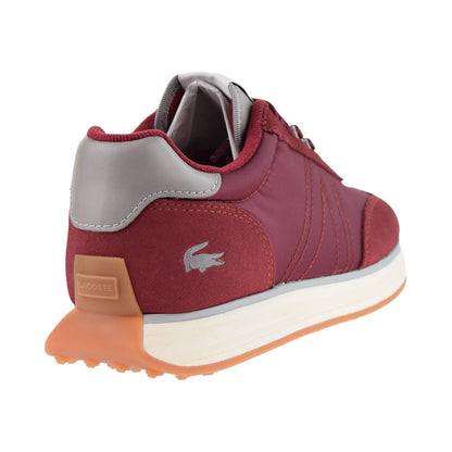 Lacoste L-Spin Deluxe Textile SMA Men's Shoes Burgundy-Off White