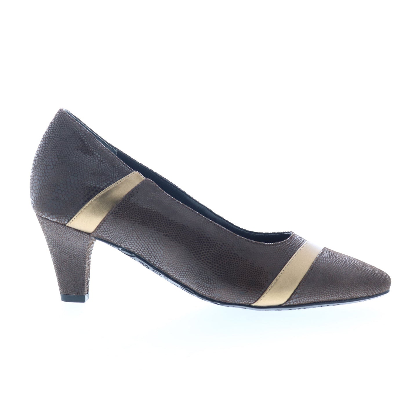 Ros Hommerson Kiwi 75070-65 Womens Brown Narrow Leather Pumps Heels Shoes