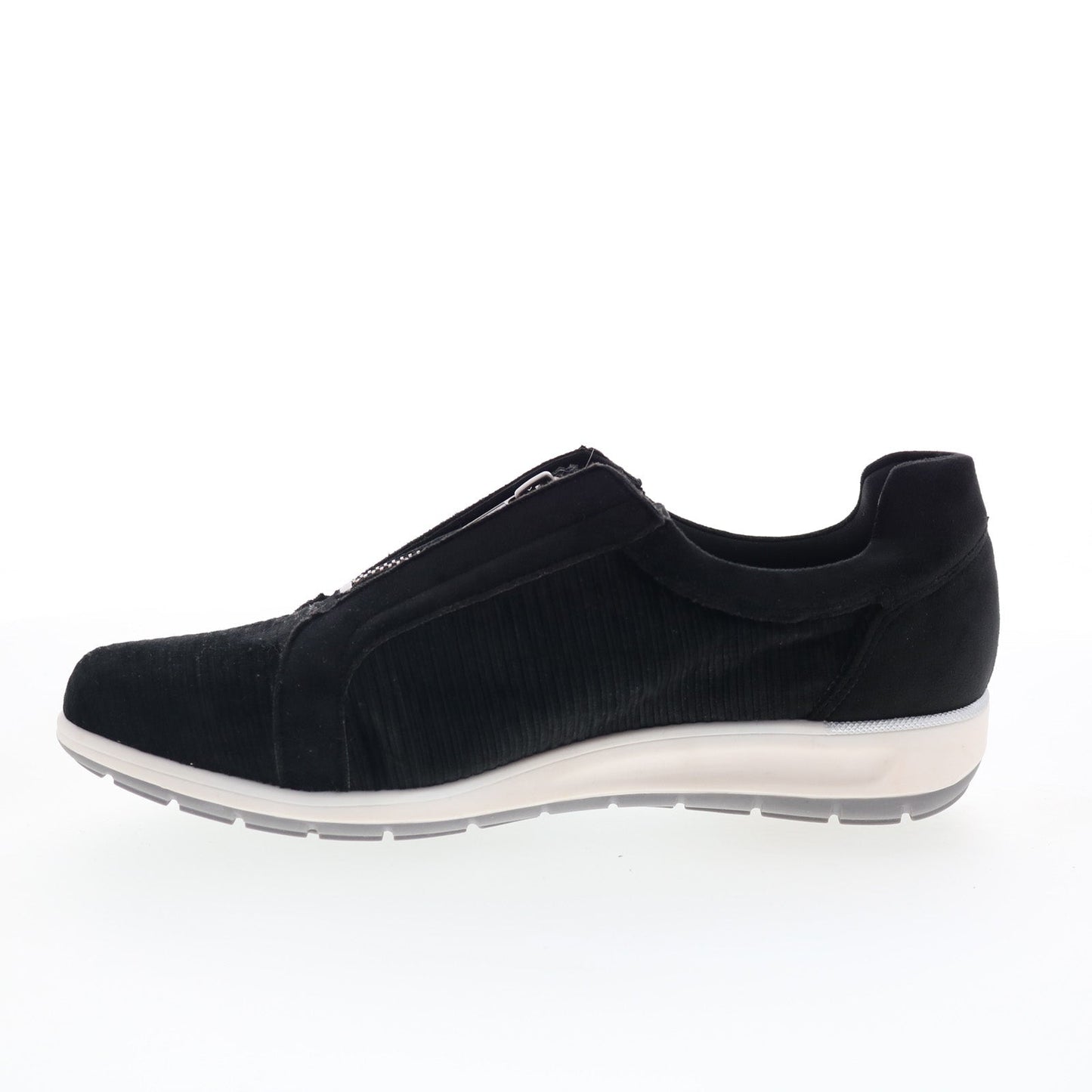 Drew Rh Oliver 75167-10 Womens Black Wide Canvas Lifestyle Sneakers Shoes