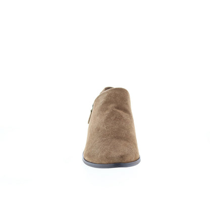 Johnston & Murphy Veronica 78-51893 Womens Brown Suede Ankle & Booties Boots