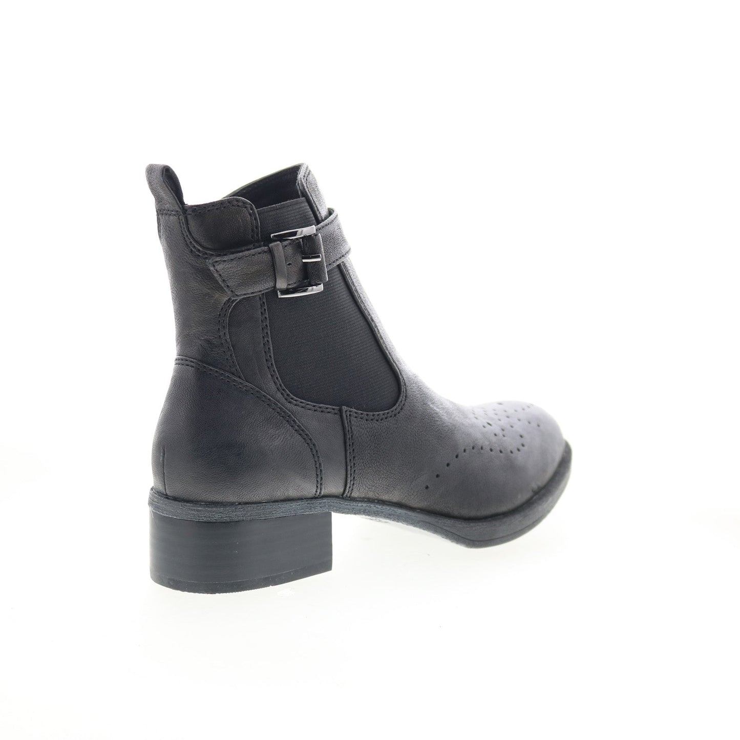 Johnston & Murphy Jeanette 78-51925 Womens Black Leather Casual Dress Boots