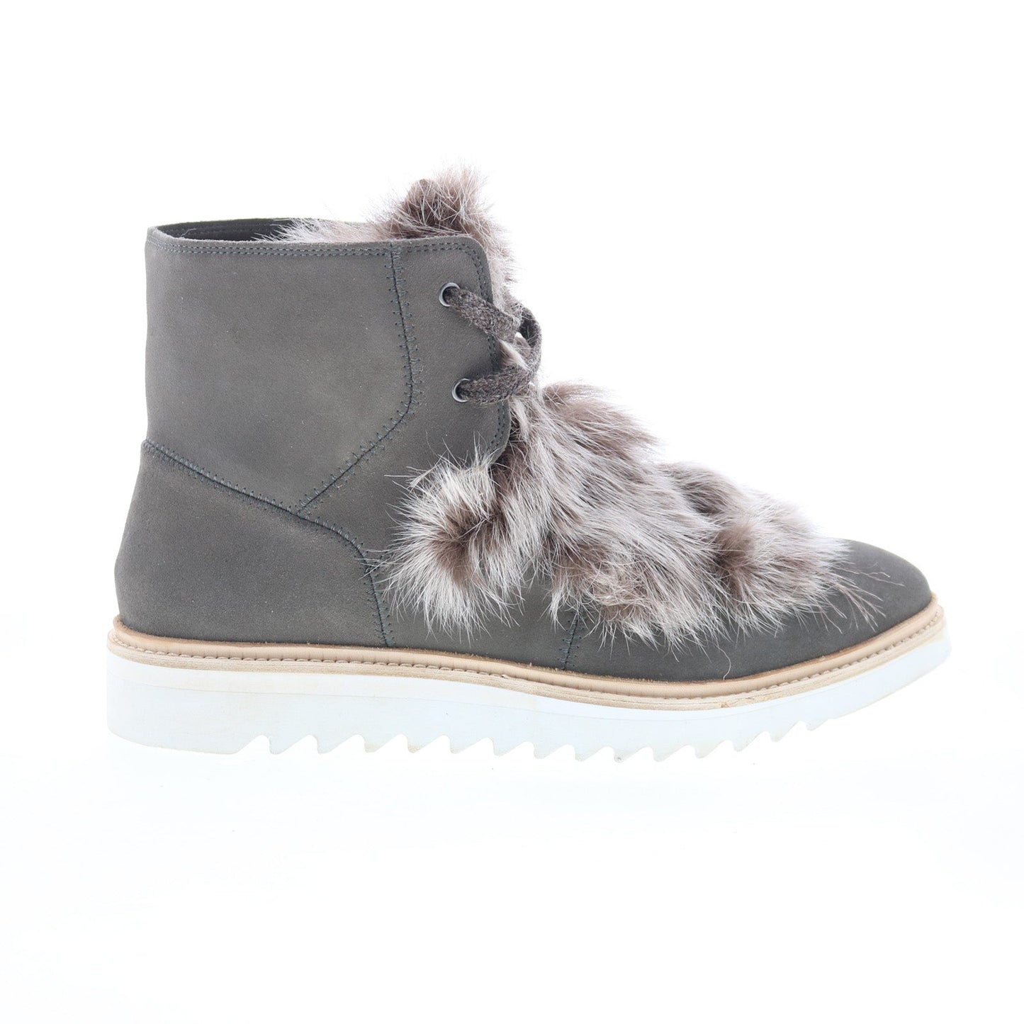 Johnston & Murphy Dayln 78-51966 Womens Gray Suede Casual Dress Boots