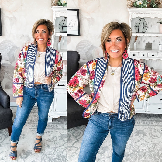 Make A Statement Quilted Jacket