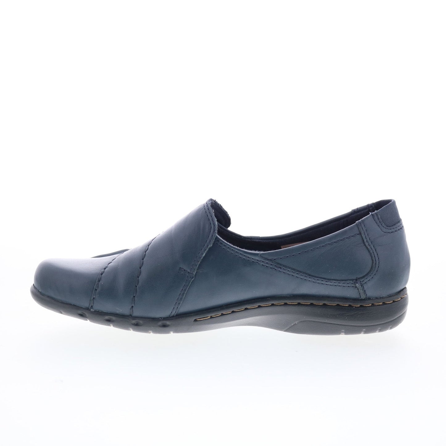 Cobb Hill Paulette CAG01NV Womens Blue Extra Wide Loafer Flats Shoes