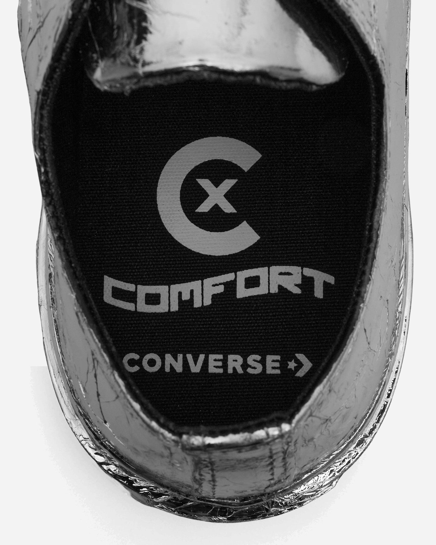 Chuck 70 National Leather Limited Edition Sneakers Silver Foil