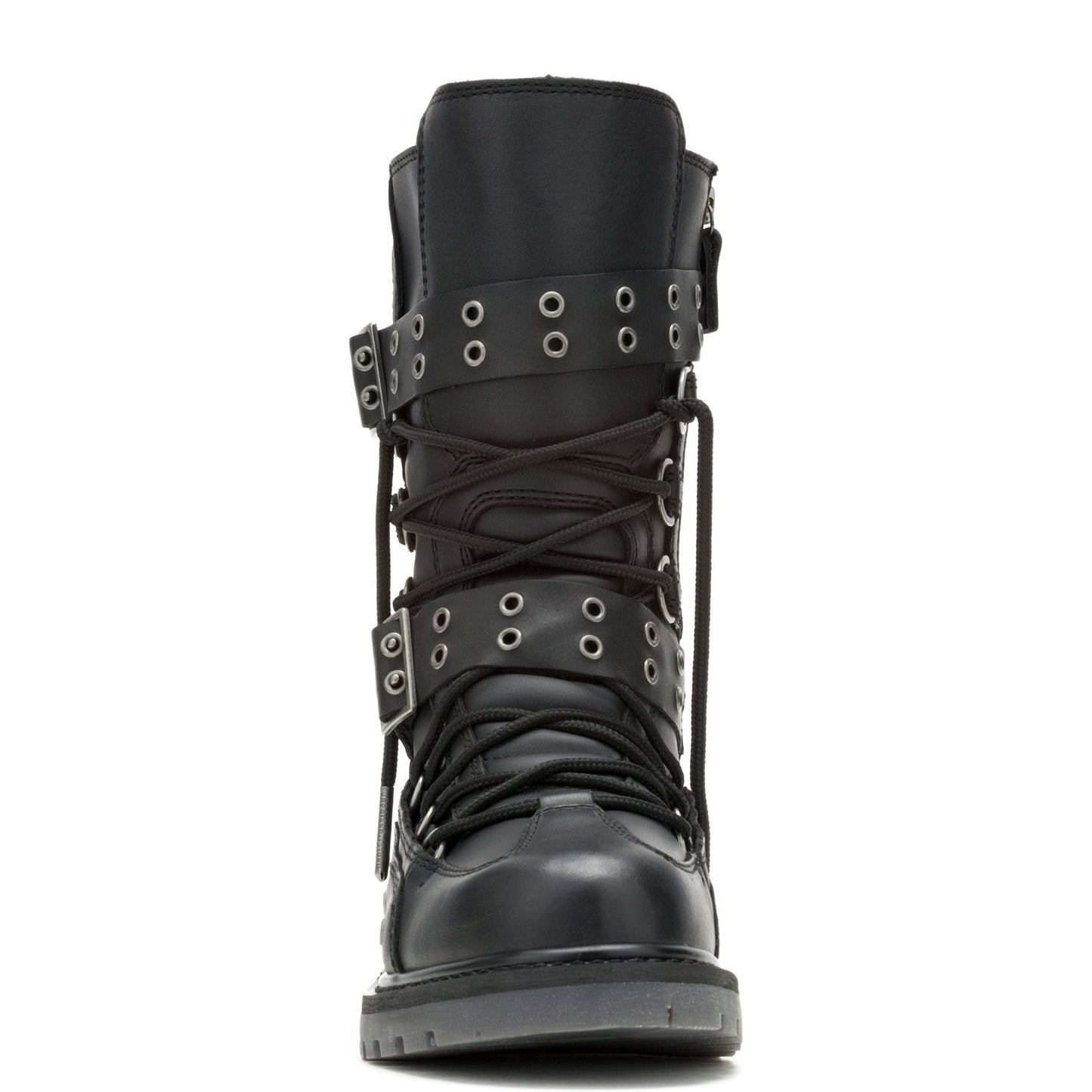 Harley-Davidson Uplift HDW D84810 Womens Black Leather Motorcycle Boots