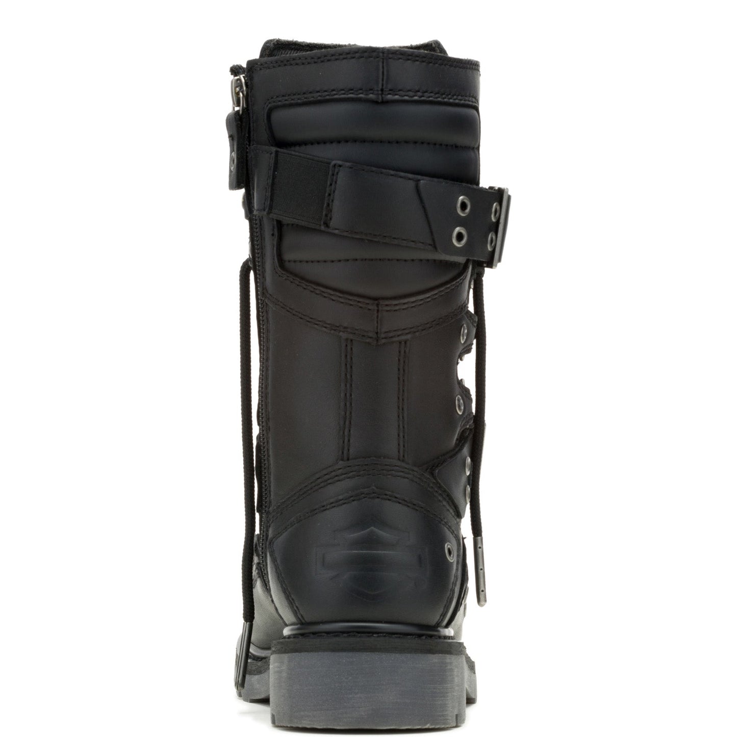 Harley-Davidson Uplift HDW D84810 Womens Black Leather Motorcycle Boots