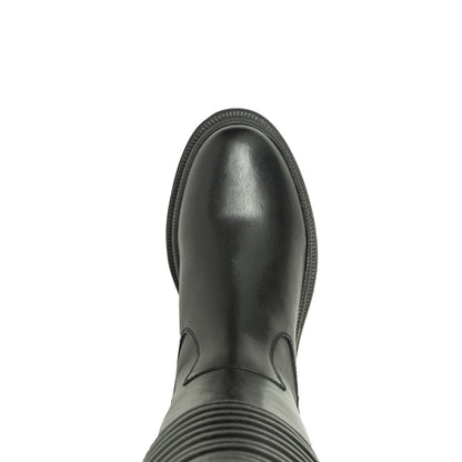 Harley-Davidson Kamton 13" D87216 Womens Black Leather Motorcycle Boots