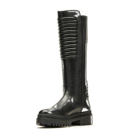 Harley-Davidson Kamton 13" D87216 Womens Black Leather Motorcycle Boots