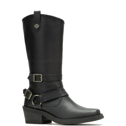 Harley-Davidson Dalis 11" D87264 Womens Gray Leather Casual Dress Boots