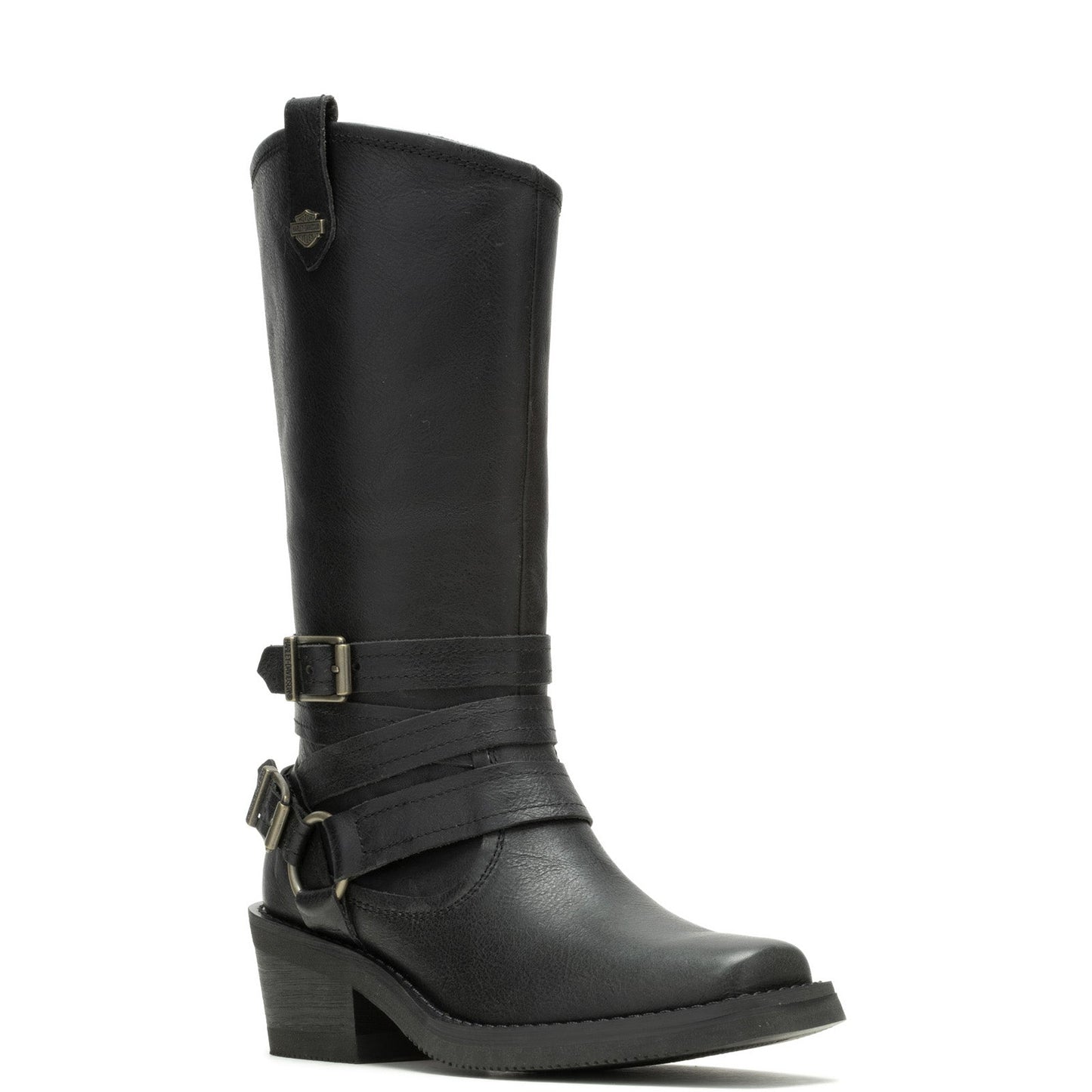 Harley-Davidson Dalis 11" D87264 Womens Gray Leather Casual Dress Boots