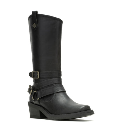 Harley-Davidson Dalis 11" D87264 Womens Gray Leather Casual Dress Boots